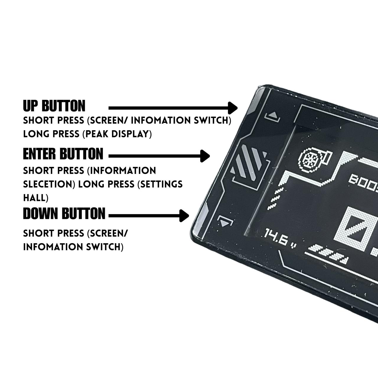 Shadow FD EVO Digital Racing Display | OBDII Performance Dash