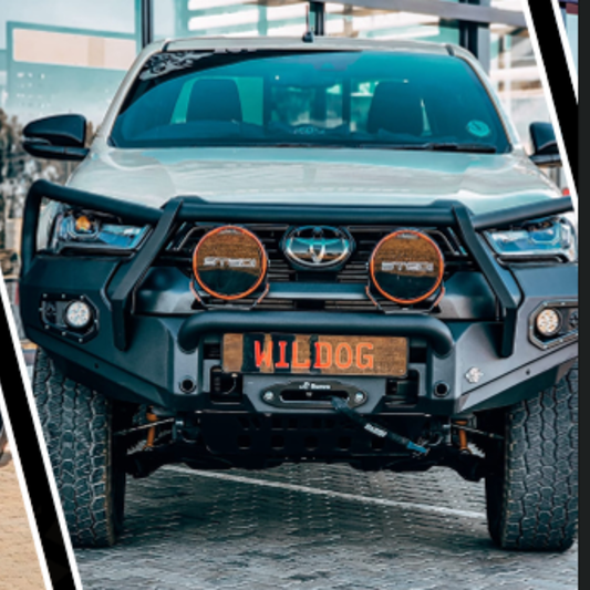 Hilux legend 2021+ hunter front replacement bumper