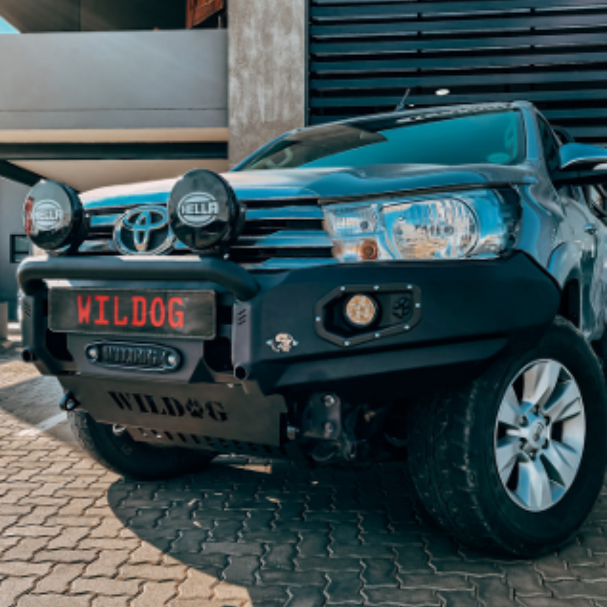 Hilux 2016-2017 K9 Front replacement bumper (Revo)