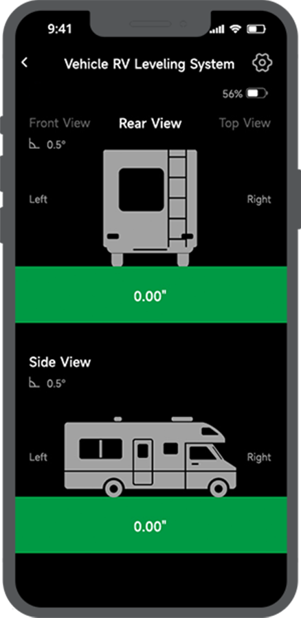 Smart RV Leveling Navigator