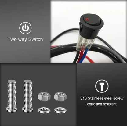 Flex RGB Rock light kit ( x6 )