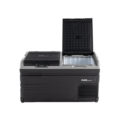 Flex TW75 Dual-Zone Camping Fridge-Freezer (12/24V + AC, Bluetooth App Control)