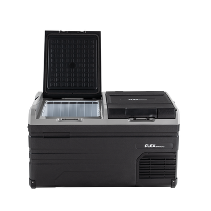 Flex TW75 Dual-Zone Camping Fridge-Freezer (12/24V + AC, Bluetooth App Control)